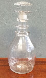 Irish Georgian Glass Decanter.