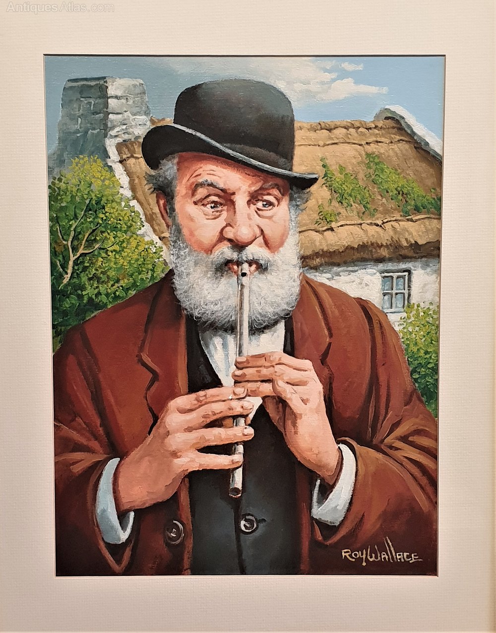 Antiques Atlas Irish Oil Painting By Roy Wallace.