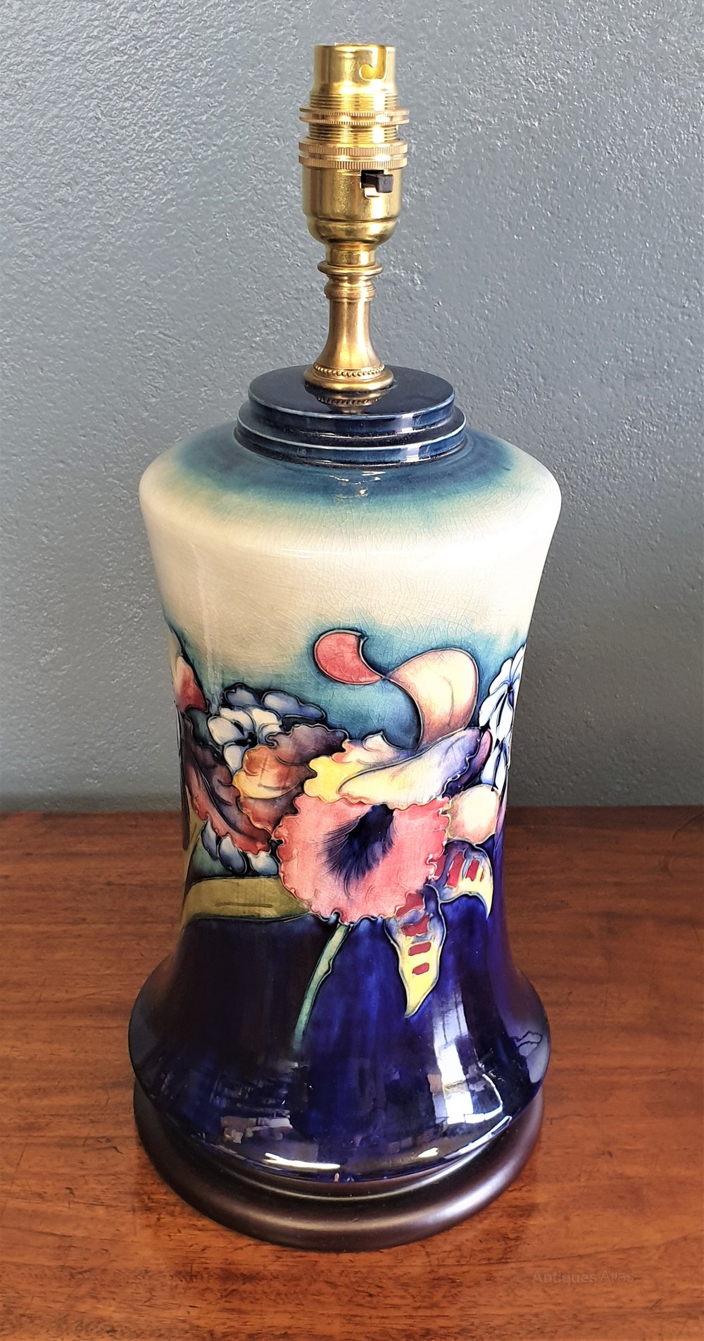 Antiques Atlas Large Pair Of Moorcroft Lamps