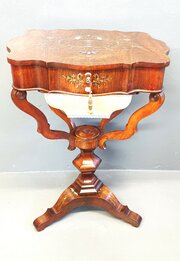 Victorian Rosewood Work Table.