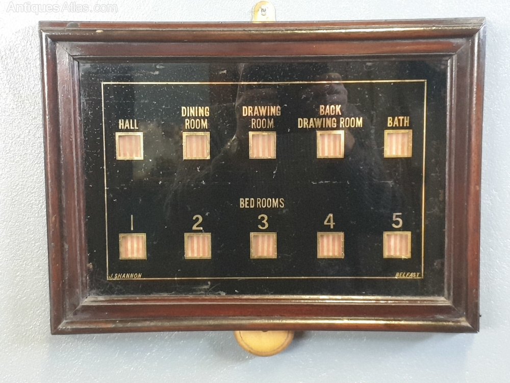 Antiques Atlas Victorian Servants / Butlers Bell Box