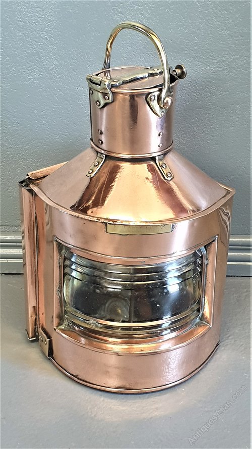 Antiques Atlas Victorian Ships Lamp