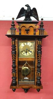 Victorian Spring Vienna Wall Clock.