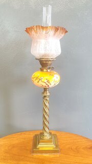 Victorian  Oil Lamp