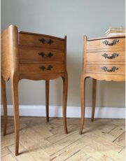 Antique Bedside Tables - Pair