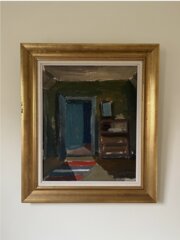 Bengt Agren 20th Century Framed Oil On Board