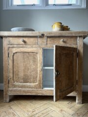 French Antique Butchers Block