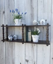French Bobbin Wall Shelf