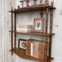 French Faux Bamboo Wall Shelf