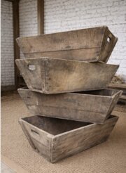 Large French Grape Crate