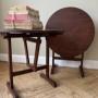 Small French Vendange Tables - pair
