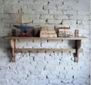 Vintage French Pine Game Shelf
