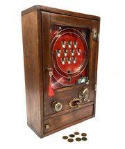 Allwin 1940s Arcade Coin Operated Penny Machine
