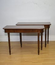 Pair Of Regency Console Tables