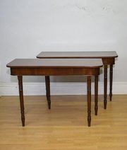 Pair Of Regency Console Tables