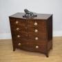 Bow front chest of drawers