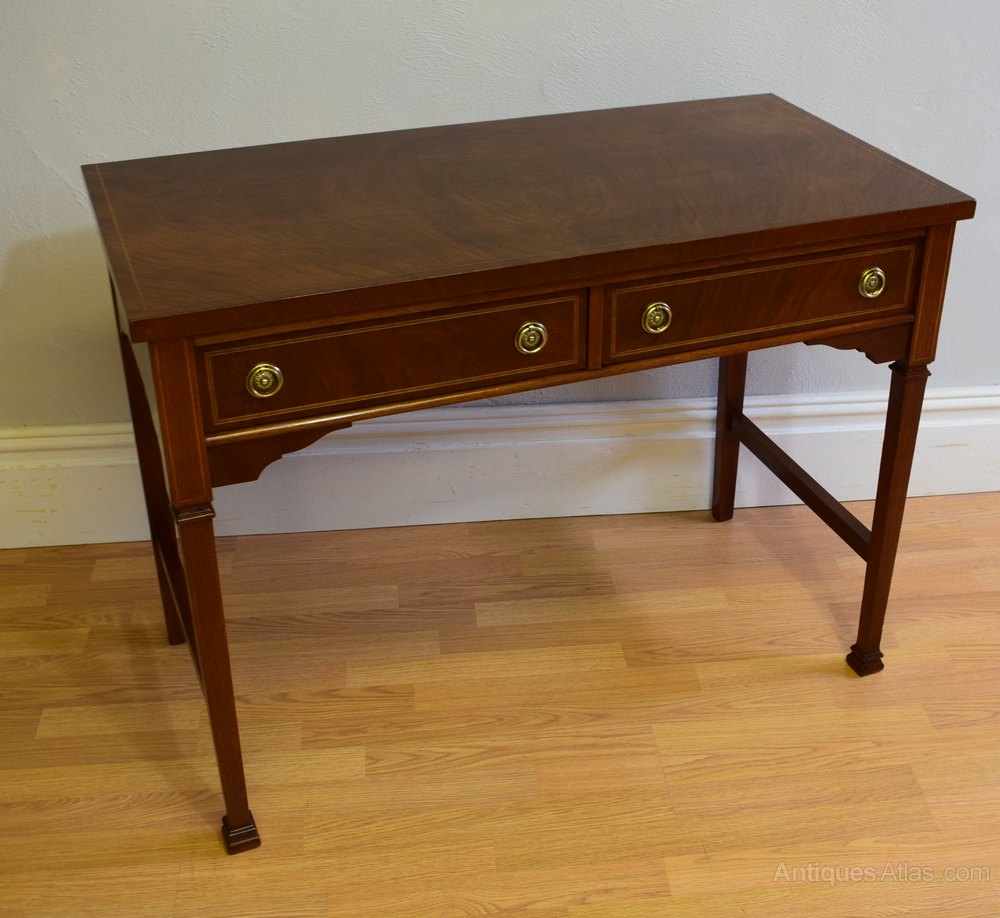 Walnut Side Table 2 Drawers Antiques Atlas Walnut Side Table 2 Drawers Antique Tables