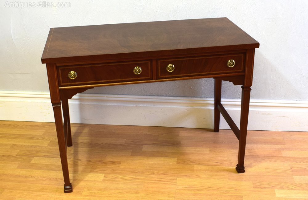 Walnut Side Table 2 Drawers Antiques Atlas Walnut Side Table 2 Drawers