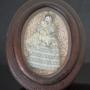 Circa 1870 Framed Miniature China Head Doll