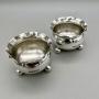 2 x Edwardian Silver Salts, Walker & Hall, 1908