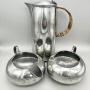 3 Piece Pewter Coffee Set, Liberty & Co, c.1910s