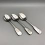 3 x Victorian York Silver Teaspoons, 1853