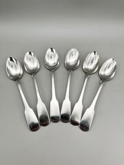 6 X George IV Silver Teaspoons, Exeter, 1829