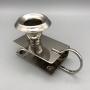 Art Deco Chrome Go To Bed Chamberstick