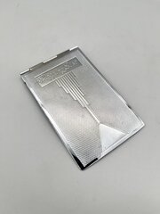 Art Deco Chrome Shopping List Cover, C.1930s