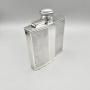 Art Deco Silver Hip Flask, William Base, 1927