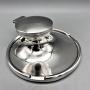 Art Deco Silver Inkwell, Percy J. Finch, 1928