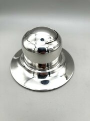 Art Deco Silver Inkwell, Wilmot Mfg Co, 1927