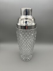 Art Deco Silver Plate Cocktail Shaker, C.1930s-50s