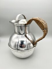 Arts & Crafts Silver Plate 2 Pt Hot Water Jug