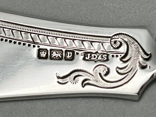 Antiques Atlas - Edwardian Silver Butter Knife, James Dixon