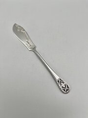 Edwardian Silver Butter Knife, James Dixon, 1907