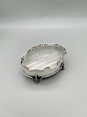 Edwardian Silver Jewellery Box, Wm. Aitken, 1907