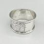 Edwardian Silver Napkin Ring, John Rose, 1910