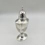 Edwardian Silver Pepper Shaker, Walker & Hall 1908