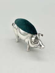 Edwardian Silver Pin Cushion, Sydney & Co, 1908