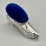 Edwardian Silver Shoe Pin Cushion, London, 1901