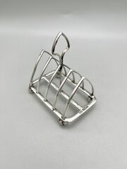 Edwardian Silver Toast Rack, Atkin Bros, 1906