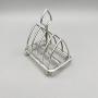Edwardian Silver Toast Rack, Atkin Brothers, 1907