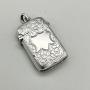 Edwardian Silver Vesta Case, John Rose, 1902