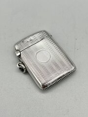 Edwardian Silver Vesta Case, Sydney & Co, 1908