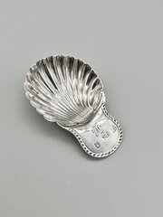 George III Silver Caddy Spoon, Sheffield, 1780