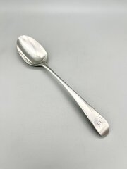 George III Silver Dessert Spoon, Hester Bateman