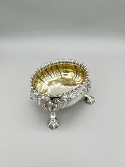 George III Silver Table Salt, D & R Hennell, 1766