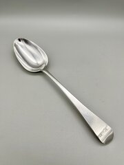 George III Silver Table Spoon, Hester Bateman 1777