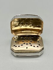 George III Silver Vinaigrette, S. Pemberton, 1790